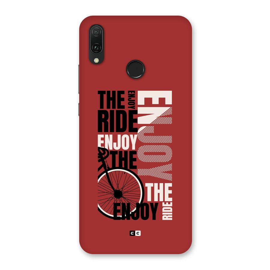 Enjoy The Ride Back Case for Huawei Y9 (2019)