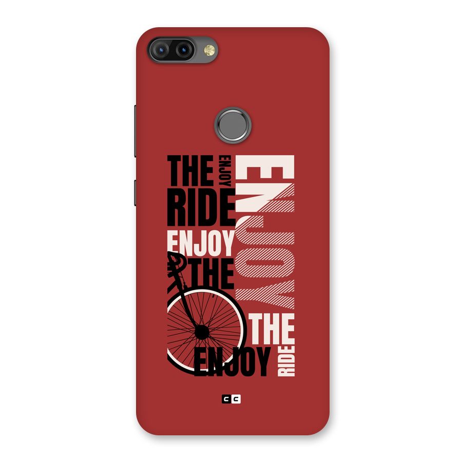 Enjoy The Ride Back Case for Infinix Hot 6 Pro