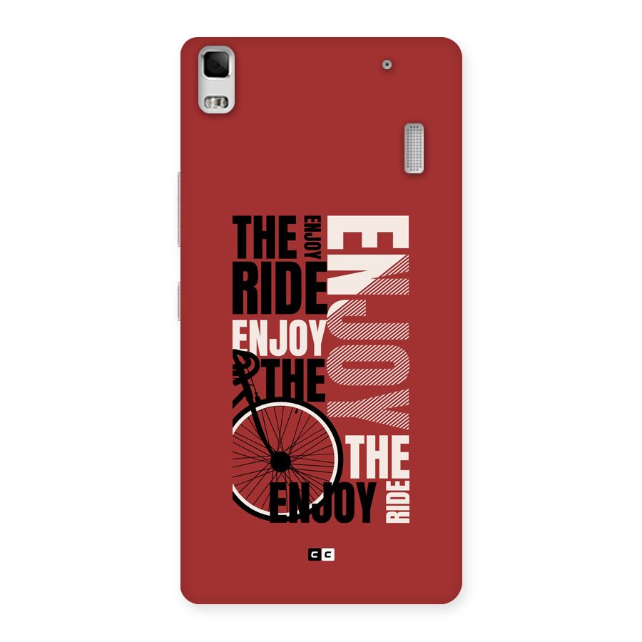 Enjoy The Ride Back Case for Lenovo A7000