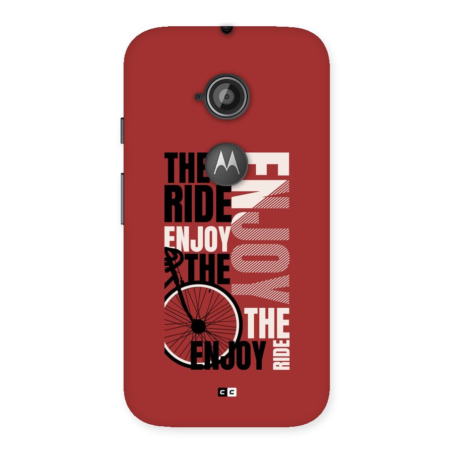 Enjoy The Ride Back Case for Moto E 2nd Gen
