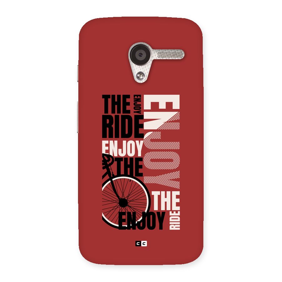Enjoy The Ride Back Case for Moto X
