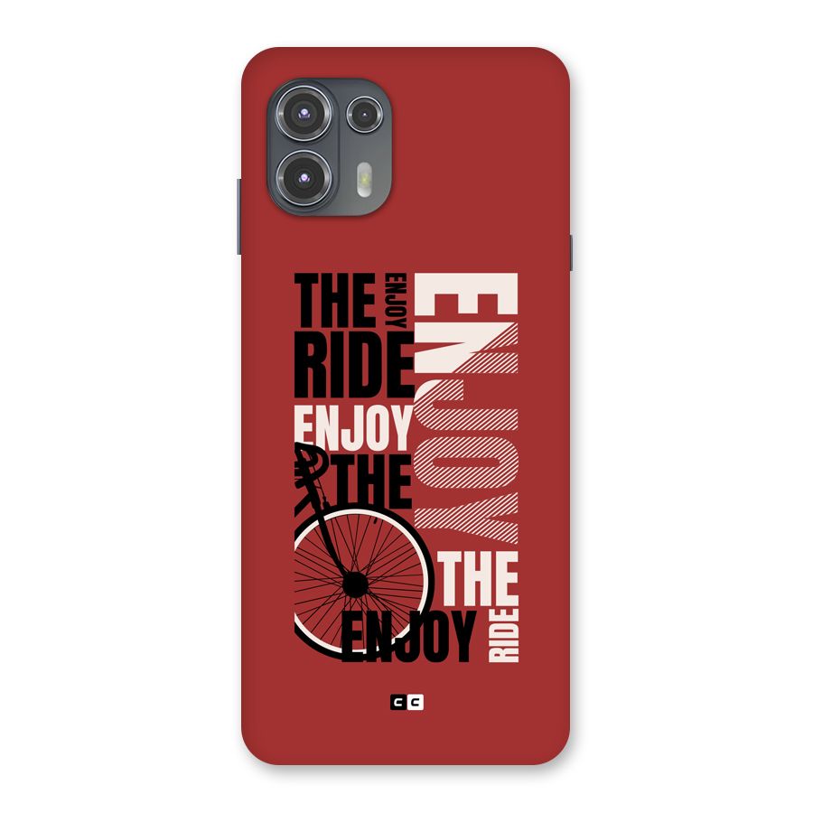 Enjoy The Ride Back Case for Motorola Edge 20 Fusion