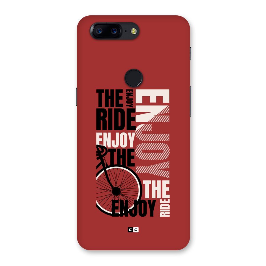 Enjoy The Ride Back Case for OnePlus 5T