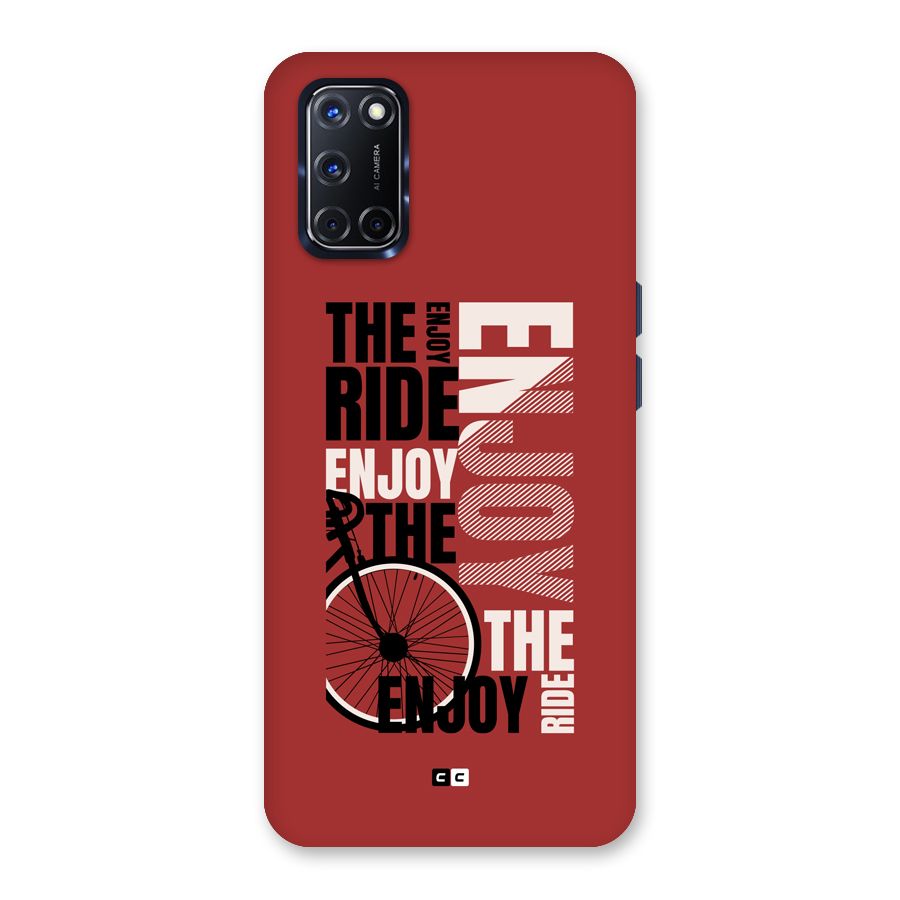 Enjoy The Ride Back Case for Oppo A52