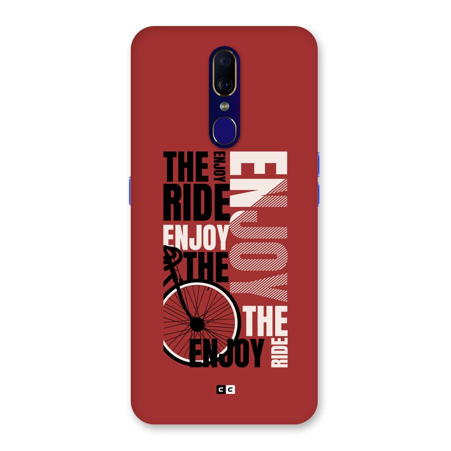 Enjoy The Ride Back Case for Oppo A9