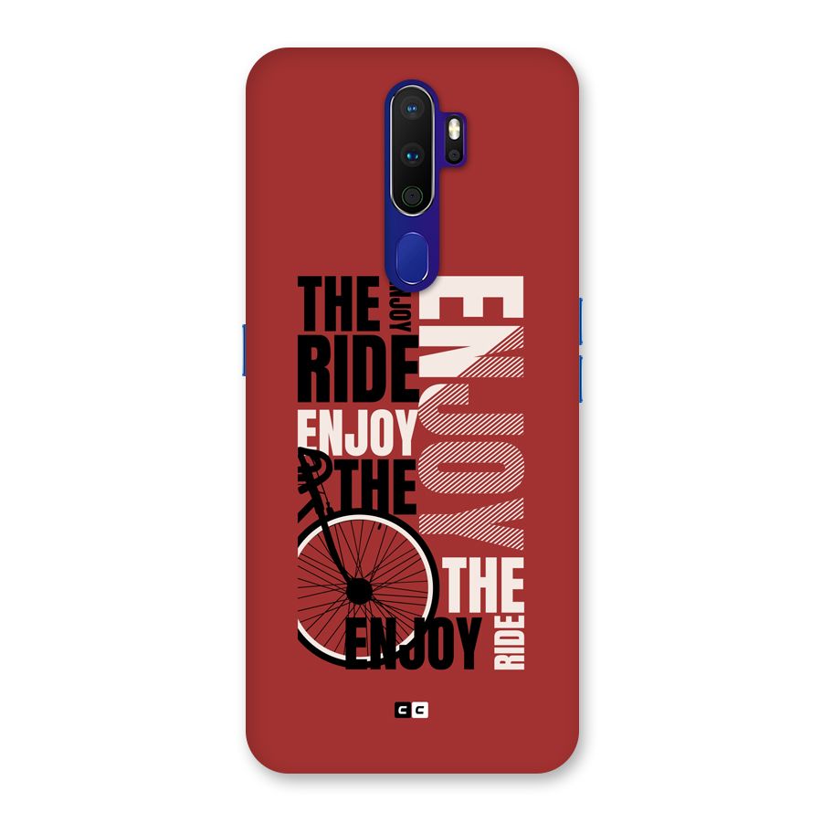 Enjoy The Ride Back Case for Oppo A9 (2020)