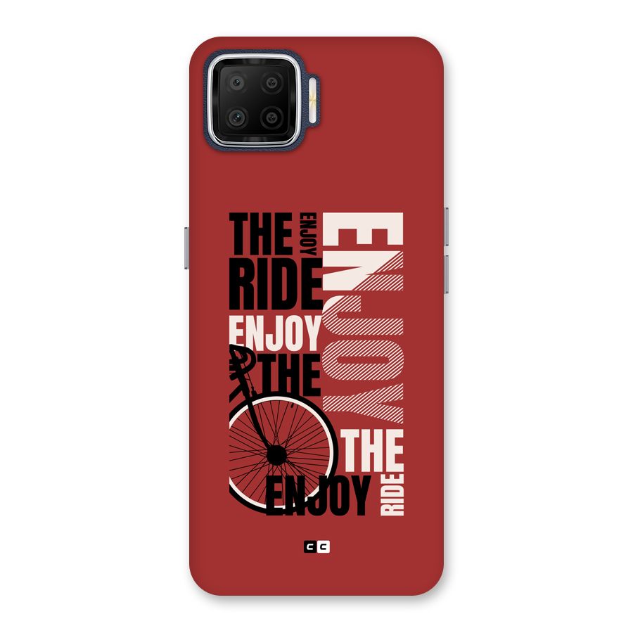 Enjoy The Ride Back Case for Oppo F17