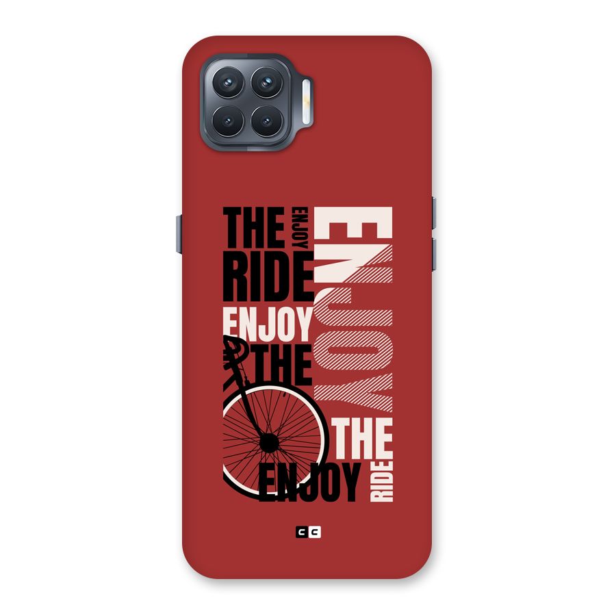 Enjoy The Ride Back Case for Oppo F17 Pro