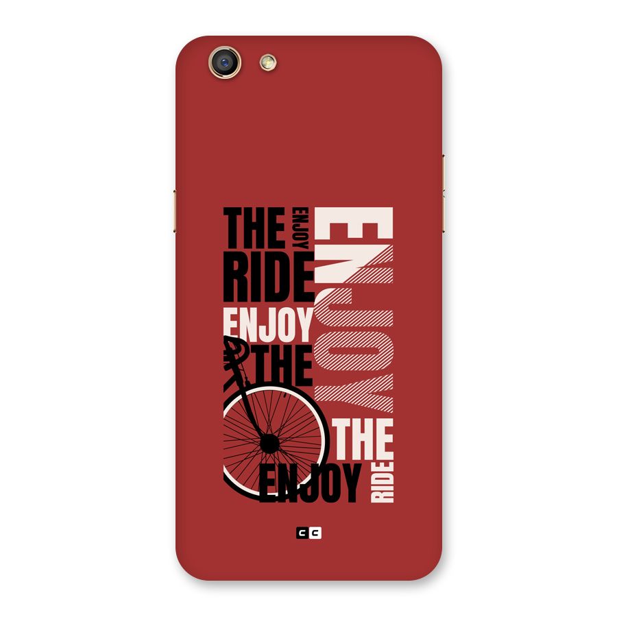 Enjoy The Ride Back Case for Oppo F3