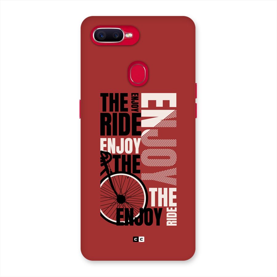 Enjoy The Ride Back Case for Oppo F9 Pro