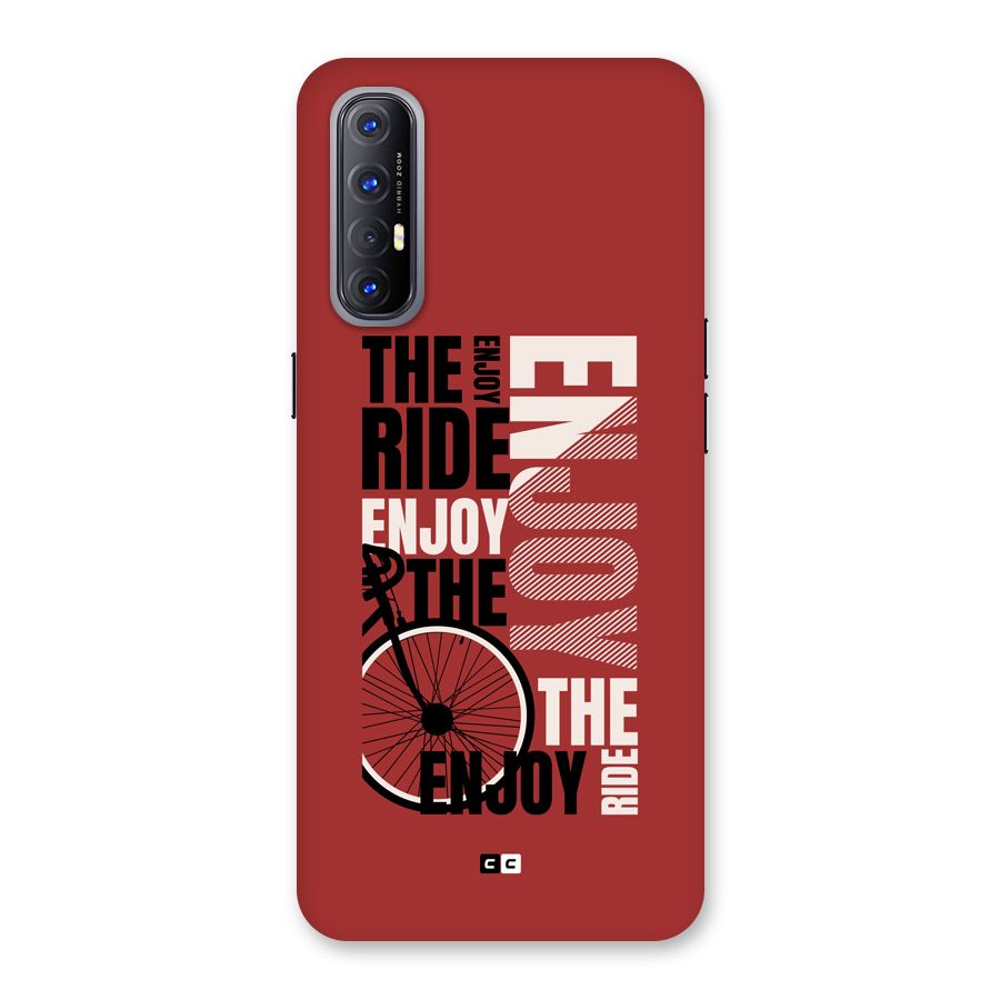 Enjoy The Ride Back Case for Oppo Reno3 Pro