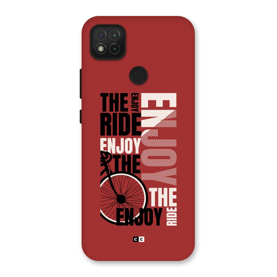 Enjoy The Ride Back Case for Redmi 9 Activ