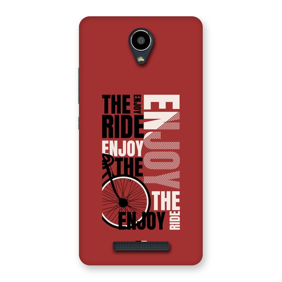 Enjoy The Ride Back Case for Redmi Note 2