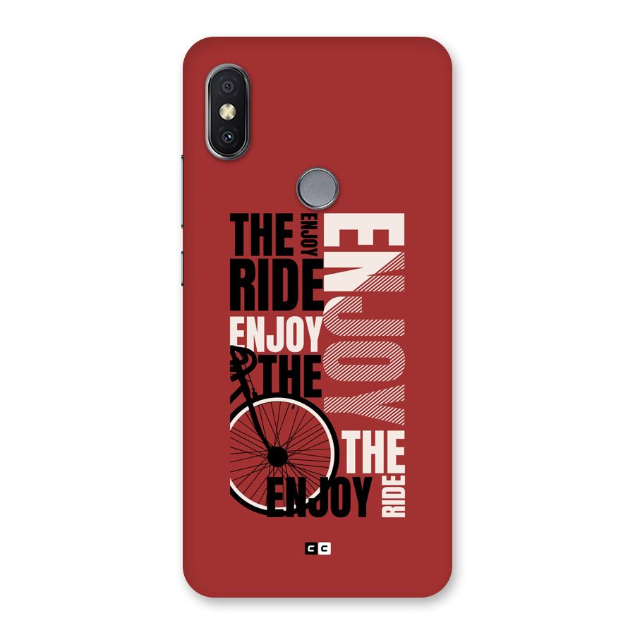 Enjoy The Ride Back Case for Redmi Y2