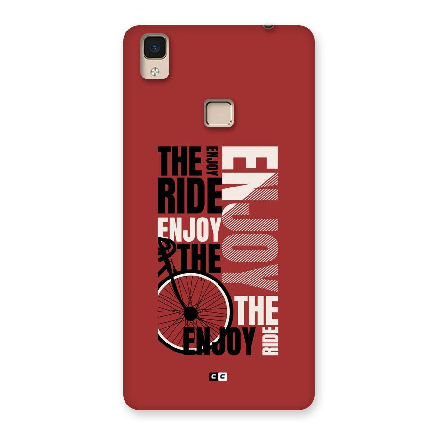 Enjoy The Ride Back Case for V3 Max