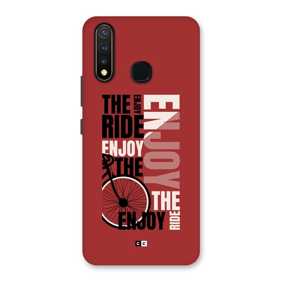 Enjoy The Ride Back Case for Vivo U20