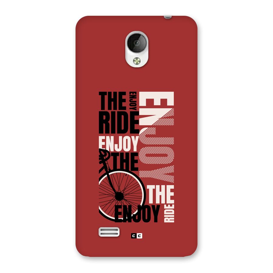 Enjoy The Ride Back Case for Vivo Y21