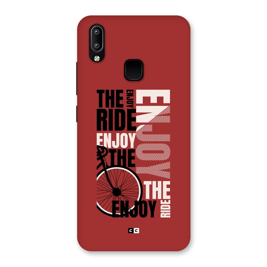 Enjoy The Ride Back Case for Vivo Y93
