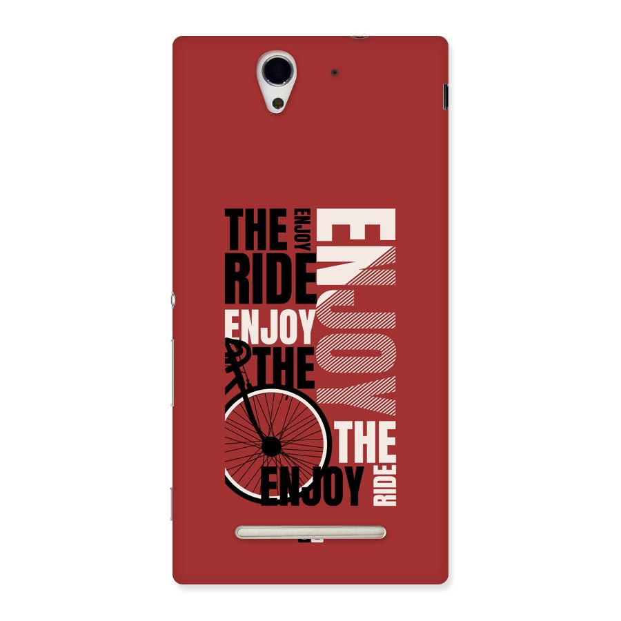 Enjoy The Ride Back Case for Xperia C3
