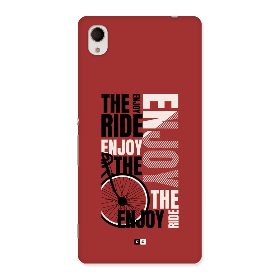 Enjoy The Ride Back Case for Xperia M4