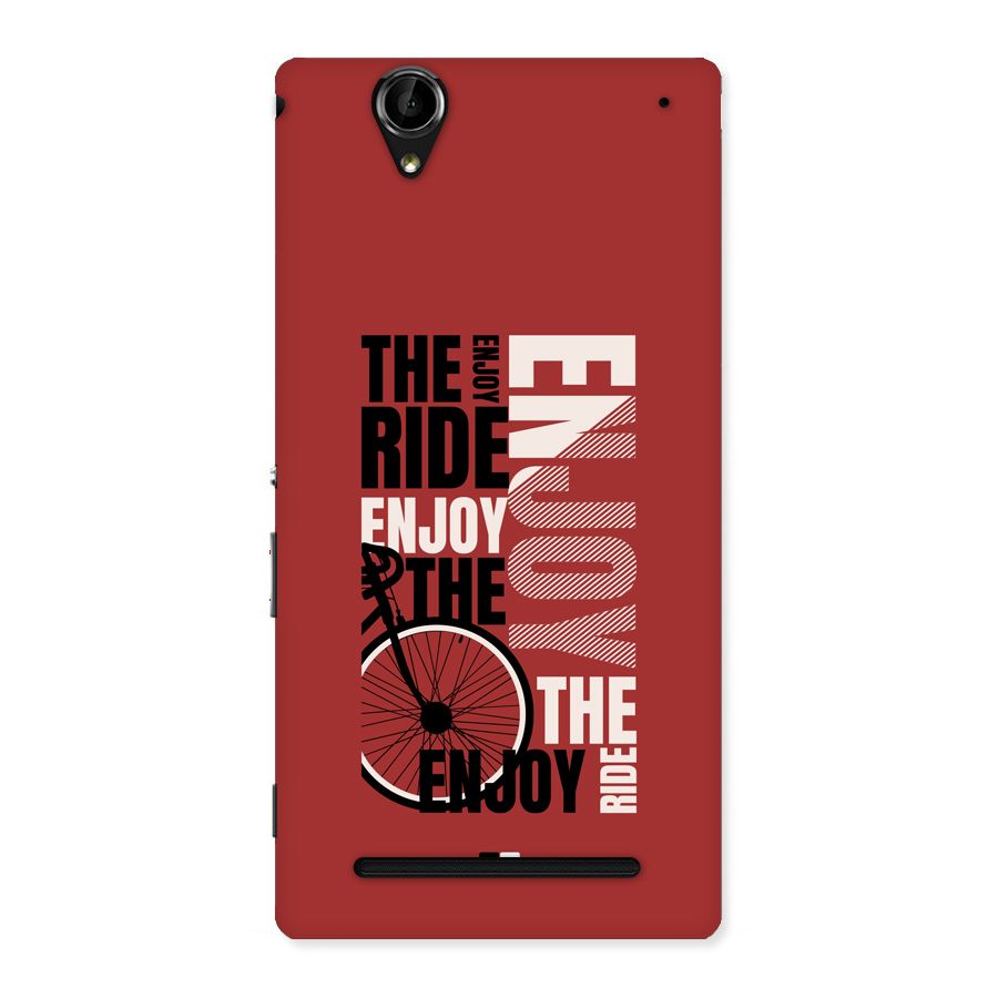 Enjoy The Ride Back Case for Xperia T2