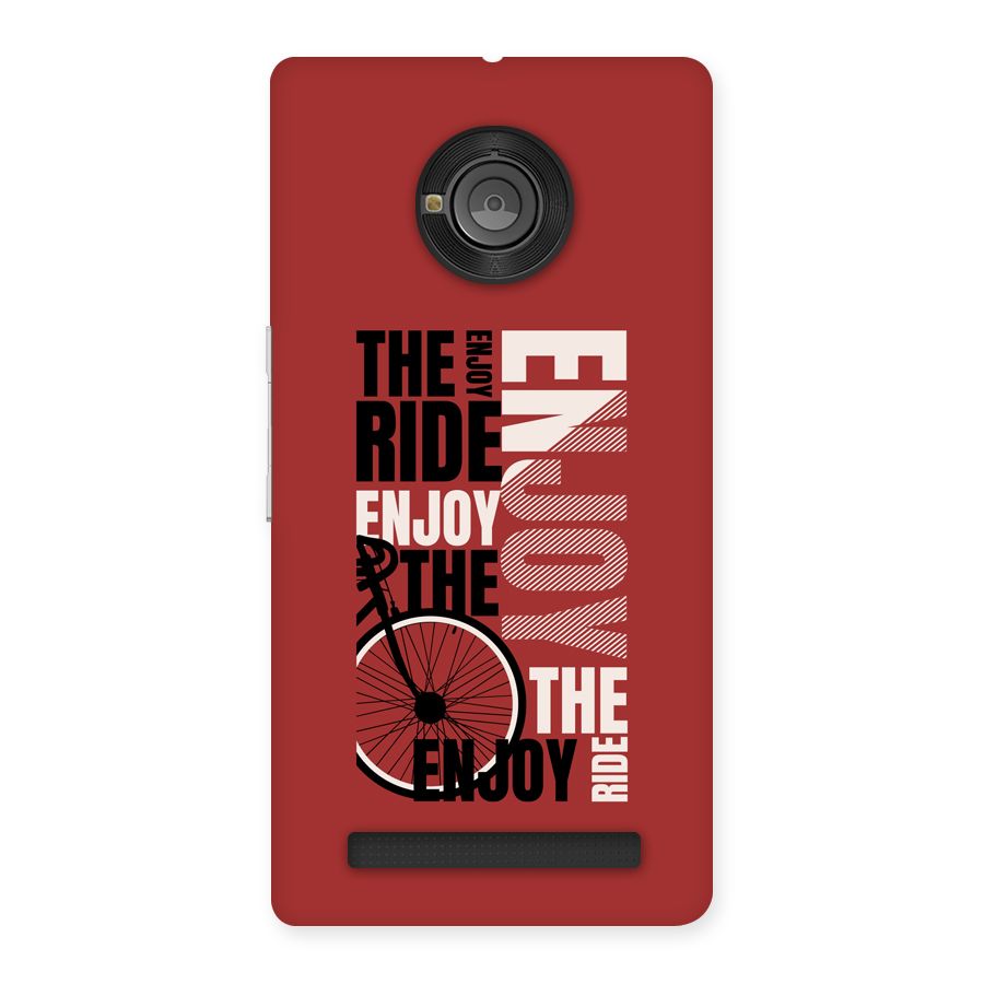 Enjoy The Ride Back Case for Yuphoria