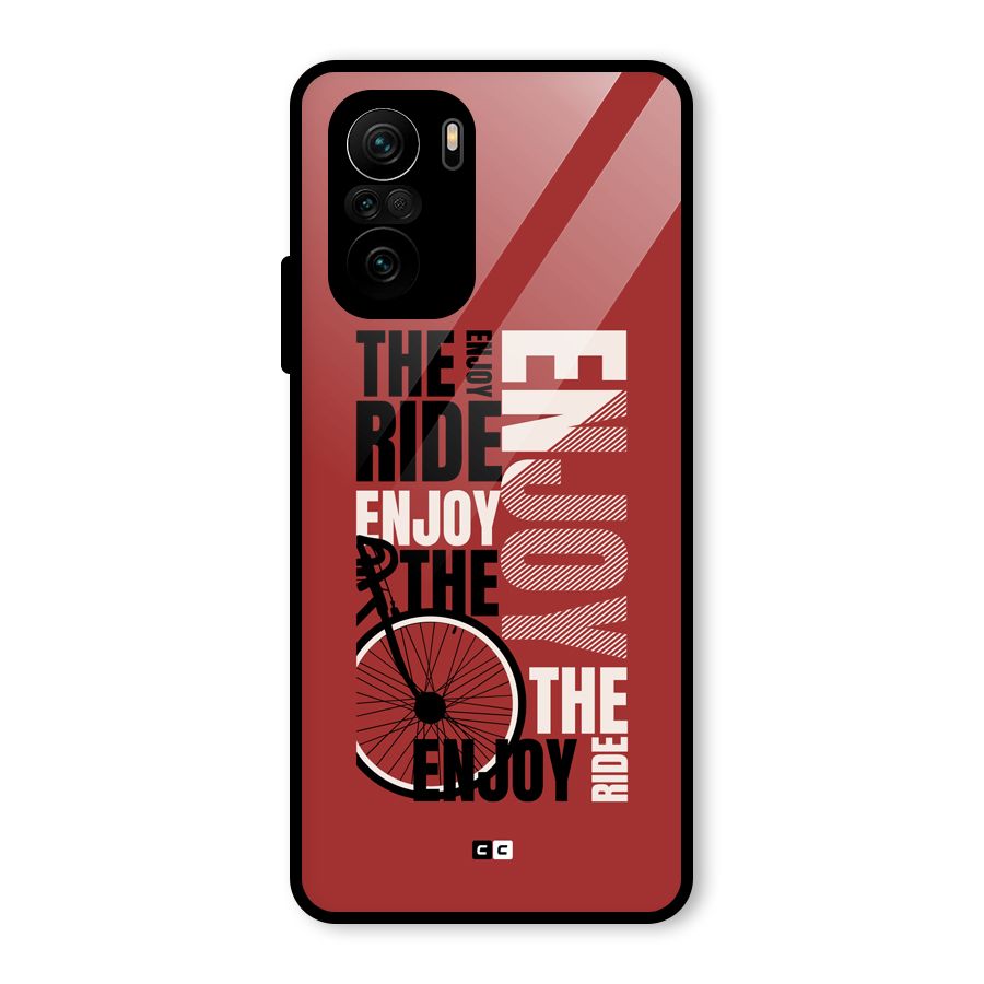 Enjoy The Ride Glass Back Case for Mi 11X Pro