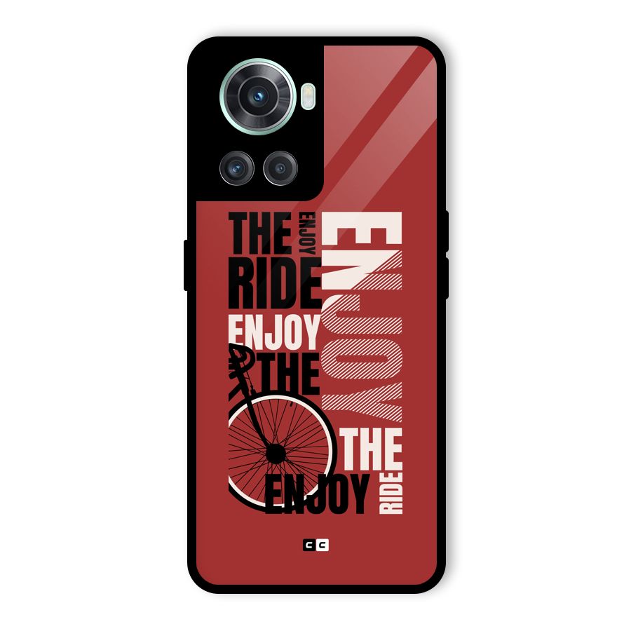 Enjoy The Ride Glass Back Case for OnePlus 10R