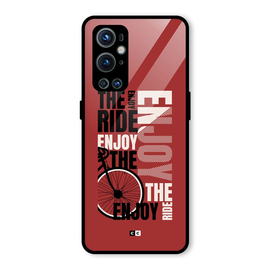 Enjoy The Ride Glass Back Case for OnePlus 9 Pro