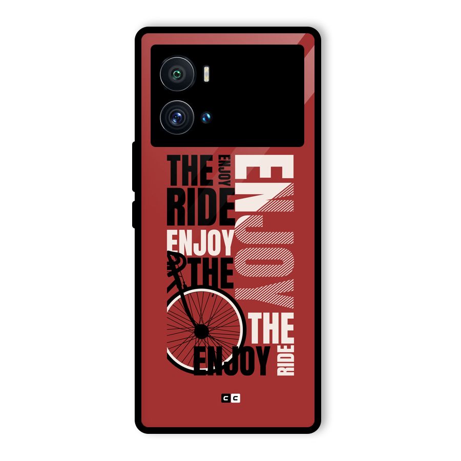 Enjoy The Ride Glass Back Case for Vivo iQOO 9 Pro