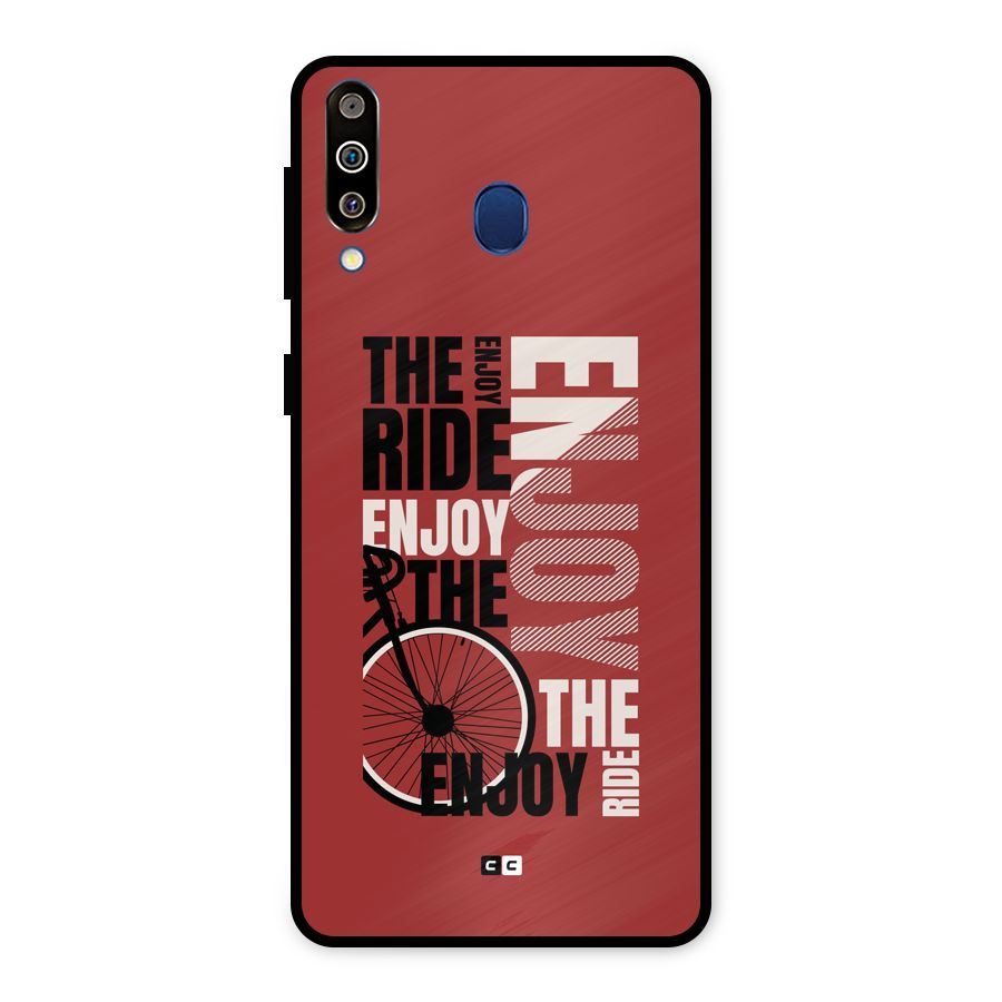 Enjoy The Ride Metal Back Case for Galaxy M30
