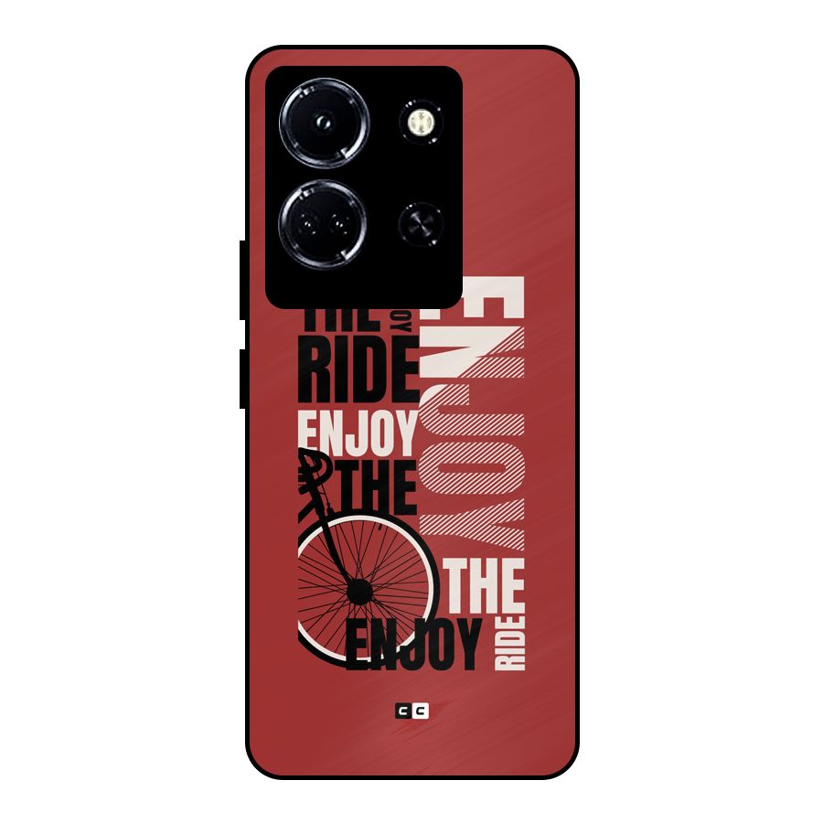 Enjoy The Ride Metal Back Case for Infinix Note 30 5G