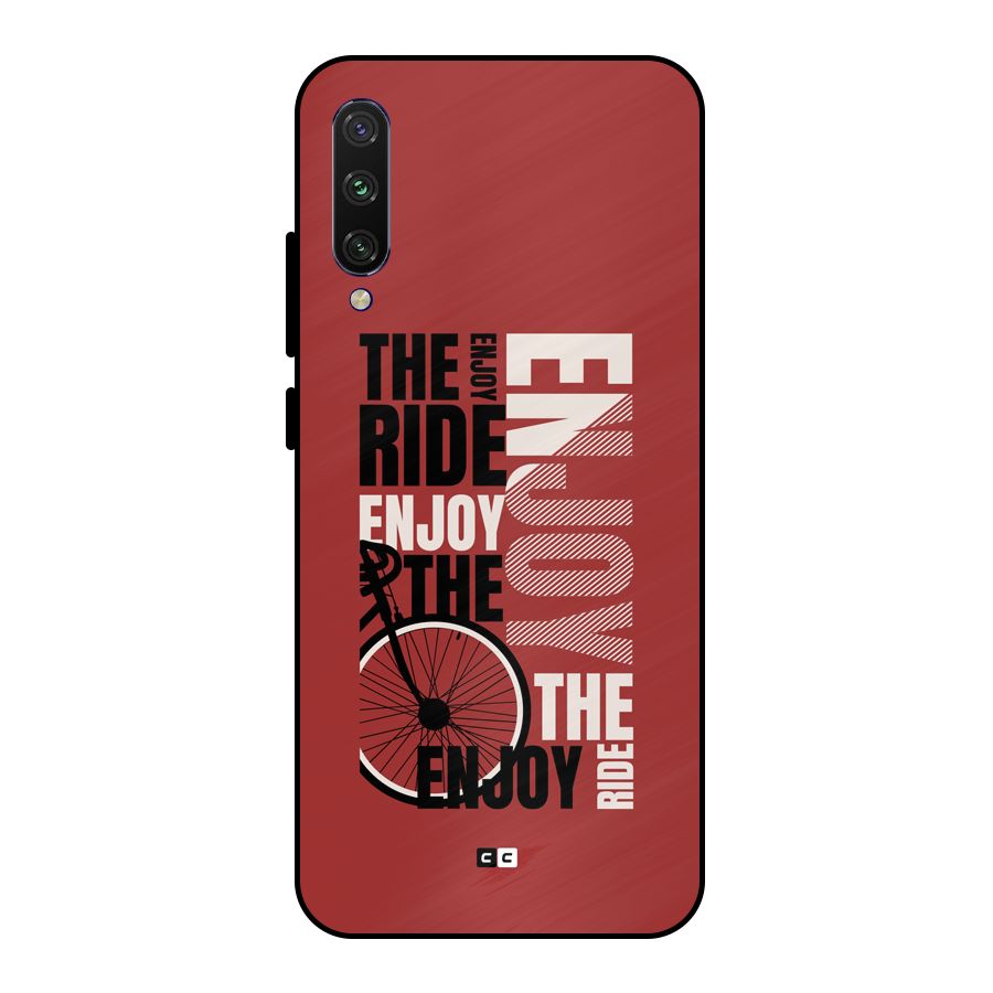 Enjoy The Ride Metal Back Case for Mi A3