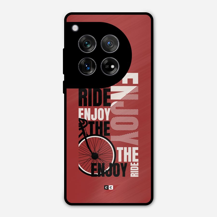Enjoy The Ride Metal Back Case for OnePlus 12