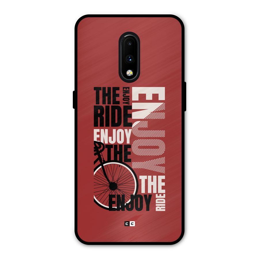 Enjoy The Ride Metal Back Case for OnePlus 7