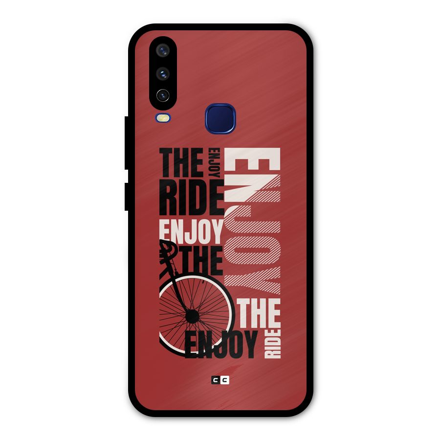 Enjoy The Ride Metal Back Case for Vivo Y15