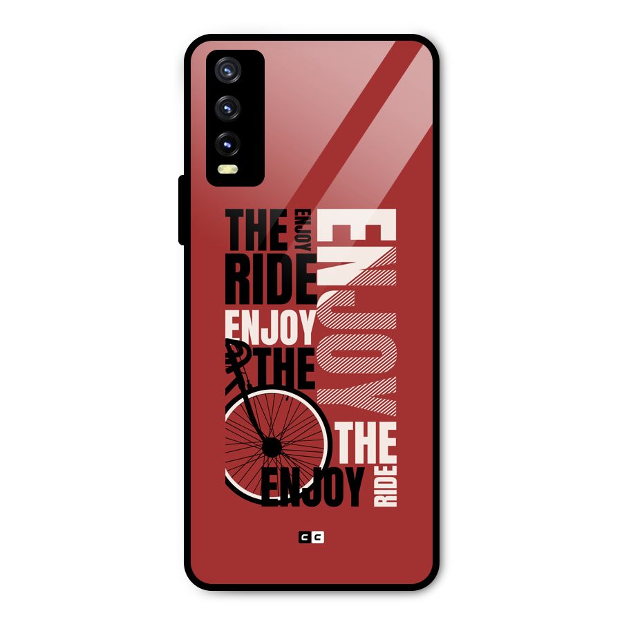 Enjoy The Ride Metal Back Case for Vivo Y20