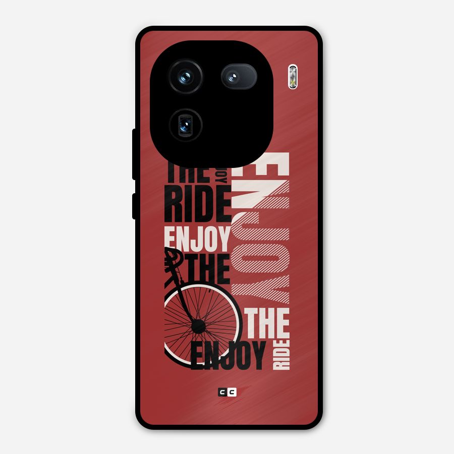 Enjoy The Ride Metal Back Case for iQOO 12