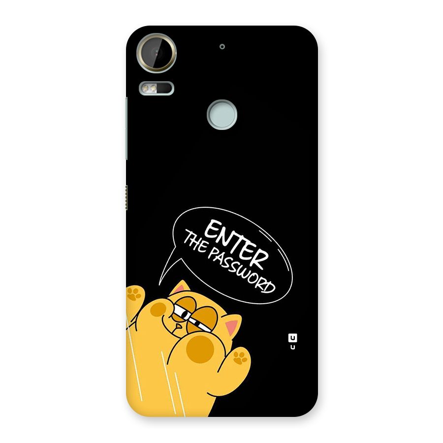 Enter The Password Back Case for Desire 10 Pro