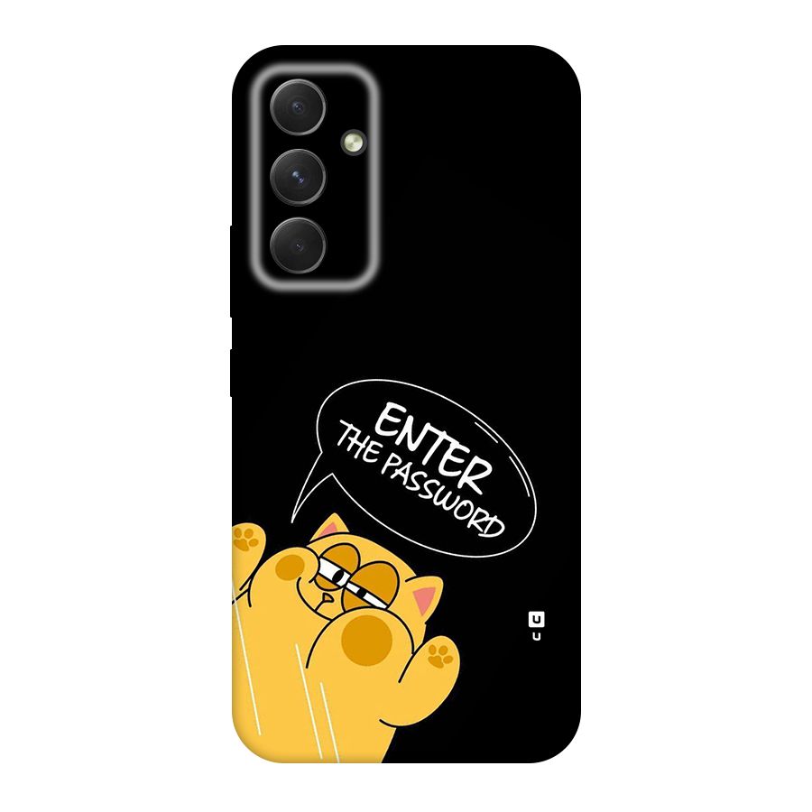 Enter The Password Back Case for Galaxy A54