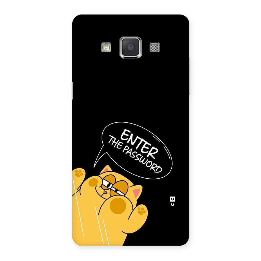 Enter The Password Back Case for Galaxy Grand Max