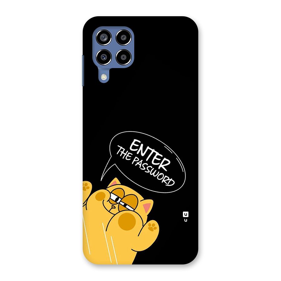 Enter The Password Back Case for Galaxy M53 5G