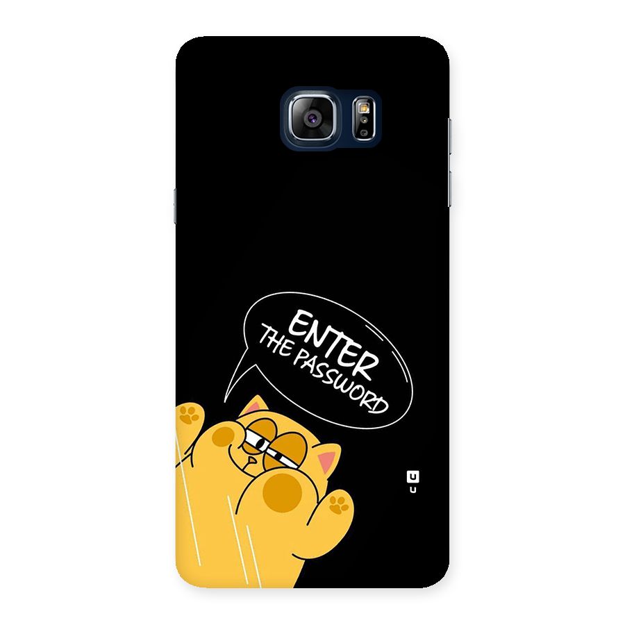 Enter The Password Back Case for Galaxy Note 5