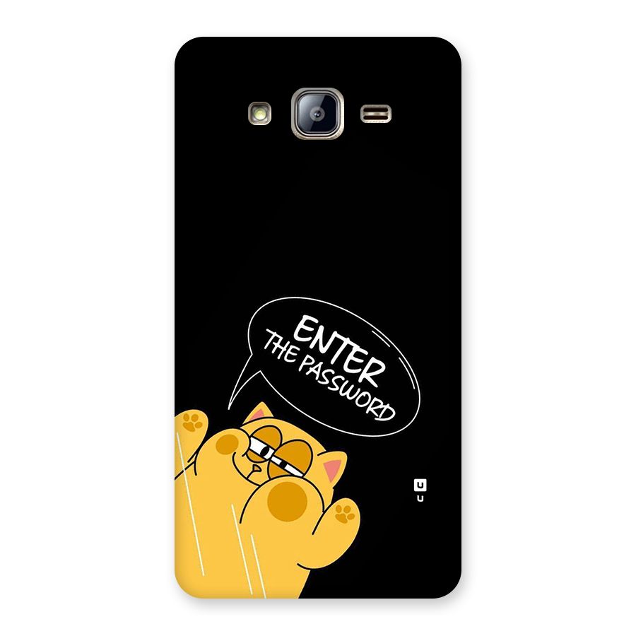 Enter The Password Back Case for Galaxy On5