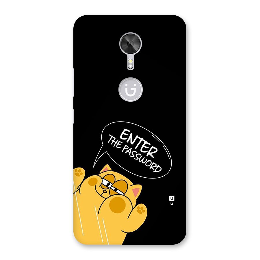 Enter The Password Back Case for Gionee A1