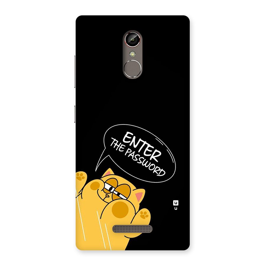 Enter The Password Back Case for Gionee S6s