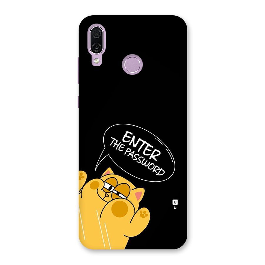 Enter The Password Back Case for Honor Play