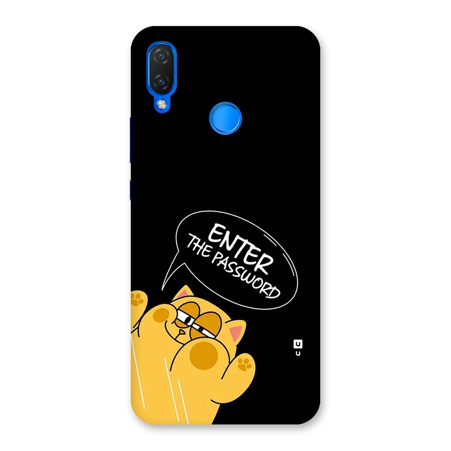 Enter The Password Back Case for Huawei P Smart Plus