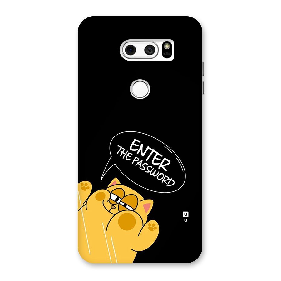 Enter The Password Back Case for LG V30