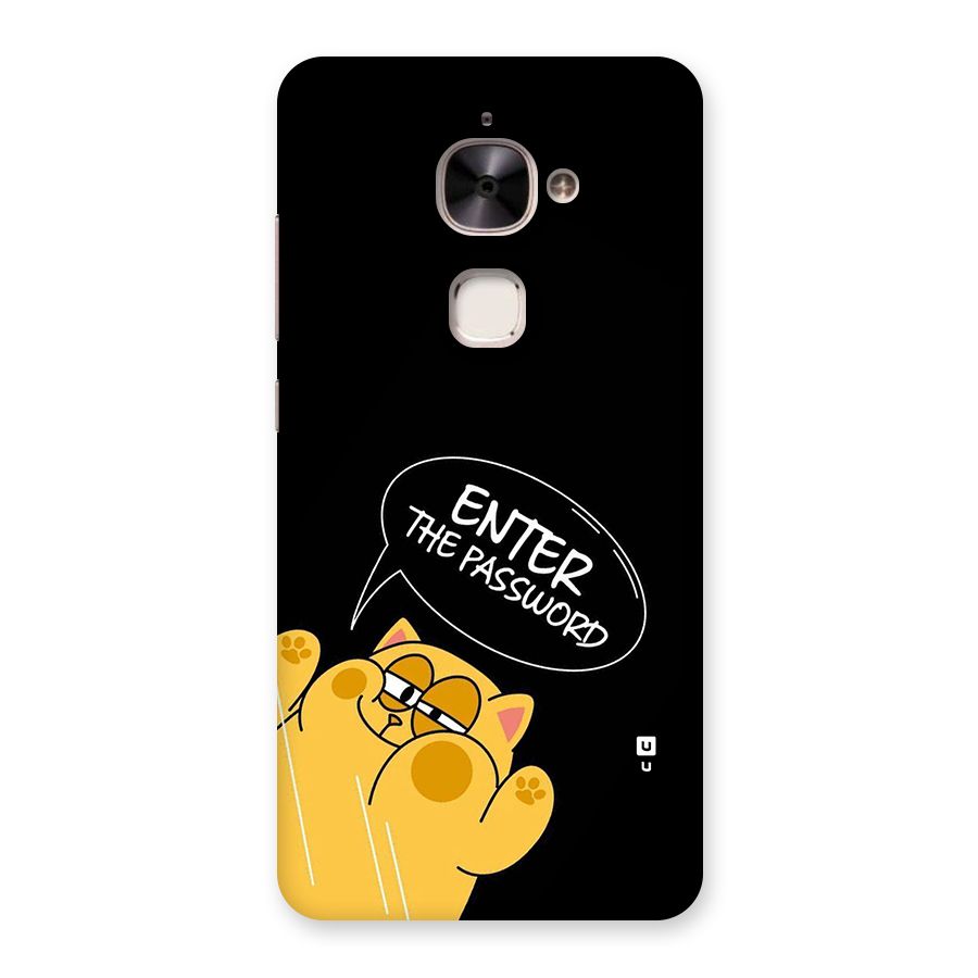 Enter The Password Back Case for Le 2